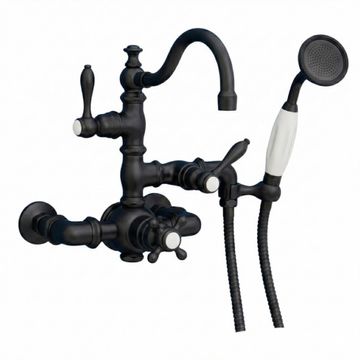 Strom Living Thermostatic P1016 Wall Mount Tub Faucet With Handheldimage