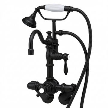 Strom Living Thermostatic P1067 Wall Mount Tub Faucet With Handheldimage