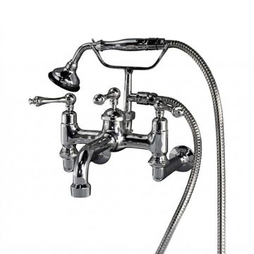 Strom Living Traditional Wall Mount Telephone Tub Faucet With Handheldimage