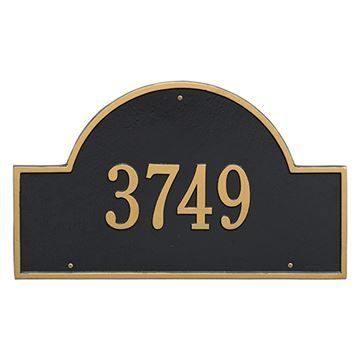 Whitehall Arch Marker Estate Personalized Plaqueimage