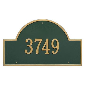 Whitehall Arch Marker Estate Personalized Plaqueimage
