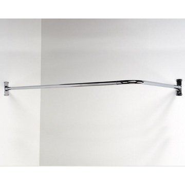 CHROME CORNER SHOWER ROD CONVERSION KITimage