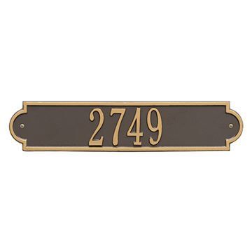 OG RICHMOND STANDARD HORZONTAL WALL PLAQUE*DS*image