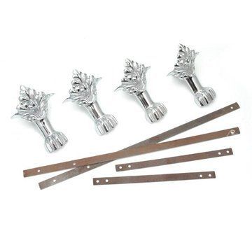 2CC CHROME CLAWFOOT TUB FEET   4/SETimage