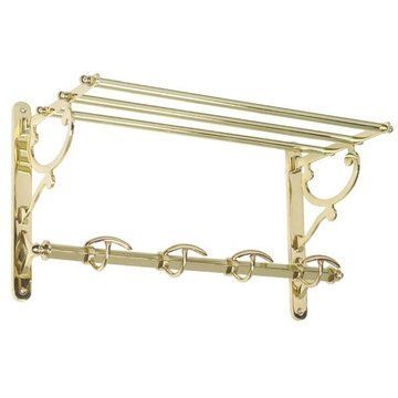 7900 BRASS VICTORIAN BATH SHELFimage