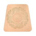 UNFINISHED TAPERED LEATHER CHAIR SEAT WITH DOVEimage
