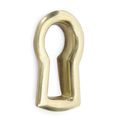 Stamped Brass Keyhole Escutcheonimage