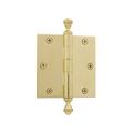 Grandeur 3 1/2 Inch Acorn Tip Residential Square Corner Hingeimage