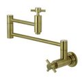 Restorers Concord Wall Mount Kitchen Pot Filler - Crossimage