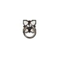 Restorers Classic Eastlake 1 1/2” Ring Pull with Decorative Plateimage