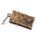 3 BACKSET ORNATE RIM LOCKimage