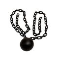 BPC CAST IRON BALL&CHAIN 5#BALL- W/6CHAINimage