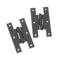 3 H-HINGE/FLUSH BLACK IRONimage