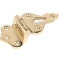 SOLID BRASS 1/2 OFFSET ICEBOX HINGEimage