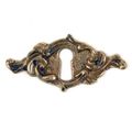 HORZ. ESCUTCHEON-- DISTRESSED ANTIQUE BRASSimage