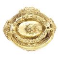 Restorers Classic Brass Victorian Oval Bail Pullimage