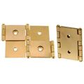 Restorers Classic Steel Room Divider Panel Hinge - Polished Brassimage
