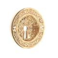 POL BRASS BEE POCKET DOOR PULL WITH/HOLEimage