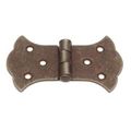 ANT RUST IRON BUTTERFLY HINGE  3 3/8 OAWimage