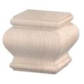 Square Bun Foot - 3 3/8” x 3 3/8”image