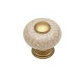 Belwith Keeler Tranquility Brown Crackle Porcelain Knobimage