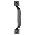 Acorn Rough Iron Cabinet Door Pull With Square Ends - 4 1/16 Inch Boringimage