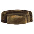 Classic Hardware Primitive Brass Cup Bin Pullimage