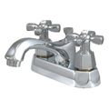 4 Inch Centerset Lavatory Faucet - Hex Crossimage