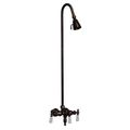Barclay Old Style Spigot Tub Faucet With Riser & Shower Headimage