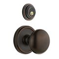 View 1 for Grandeur Georgetown Double Dummy Fifth Avenue Knob Door Set