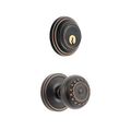 View 1 for Grandeur Georgetown Double Dummy Interior Door Set with Parthenon Knob