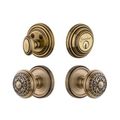 View 5 for Grandeur Georgetown Single Cylinder Windsor Entry Set - Keyed Differently