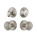 View 6 for Grandeur Georgetown Single Cylinder Windsor Entry Set - Keyed Differently