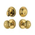 View 3 for Grandeur Georgetown Single Cylinder Windsor Entry Set - Keyed Differently