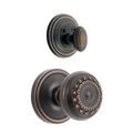 View 1 for Grandeur Georgetown Single Dummy Interior Door Set with Parthenon Knob
