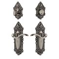 View 4 for Grandeur Grande Victorian Bellagio Lever Entry Set - Keyed Differently