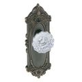 View 1 for Grandeur Grande Victorian Single Dummy Versailles Crystal Door Set