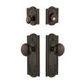 Grandeur Parthenon Single Cylinder Entry Set With Fifth Avenue Knob - Keyed Differentlyimage