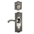 Grandeur Parthenon Single Cylinder Entry Set With Portofino Lever - Keyed Alikeimage