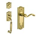View 3 for Grandeur Parthenon Single Cylinder Fluted Grip Portofino Thumblatch Entry Set