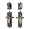 View 1 for Grandeur Windsor Entry Door Set - Portofino Lever - Keyed Differently