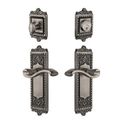 View 3 for Grandeur Windsor Entry Door Set - Portofino Lever - Keyed Differently