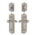 View 2 for Grandeur Windsor Entry Door Set - Portofino Lever - Keyed Differently