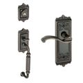 View 1 for Grandeur Windsor Fluted Grip Thumblatch to Portofino Lever Entry Set
