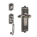 View 2 for Grandeur Windsor Fluted Grip Thumblatch To Portofino Lever Entry Set