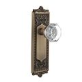 View 1 for Nostalgic Warehouse Egg & Dart Passage Waldorf Crystal Door Set