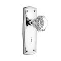 Nostalgic Warehouse Prairie Passage Interior Door Set With Crystal Waldorf Knobimage