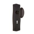 Nostalgic Warehouse Prairie Privacy Interior Door Set With Homestead Knobimage