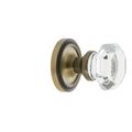 View 2 for Nostalgic Warehouse Rope Privacy Waldorf Crystal Knob Door Set