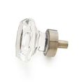 Schaub Fire Octagonal Crystal Cabinet Knobimage